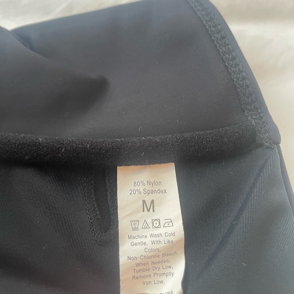 ⚡️SHEIN Bandeau High Waist Swimsuit Set Strapless Bikini Top Cheeky Bottoms | M - Picture 9 of 9